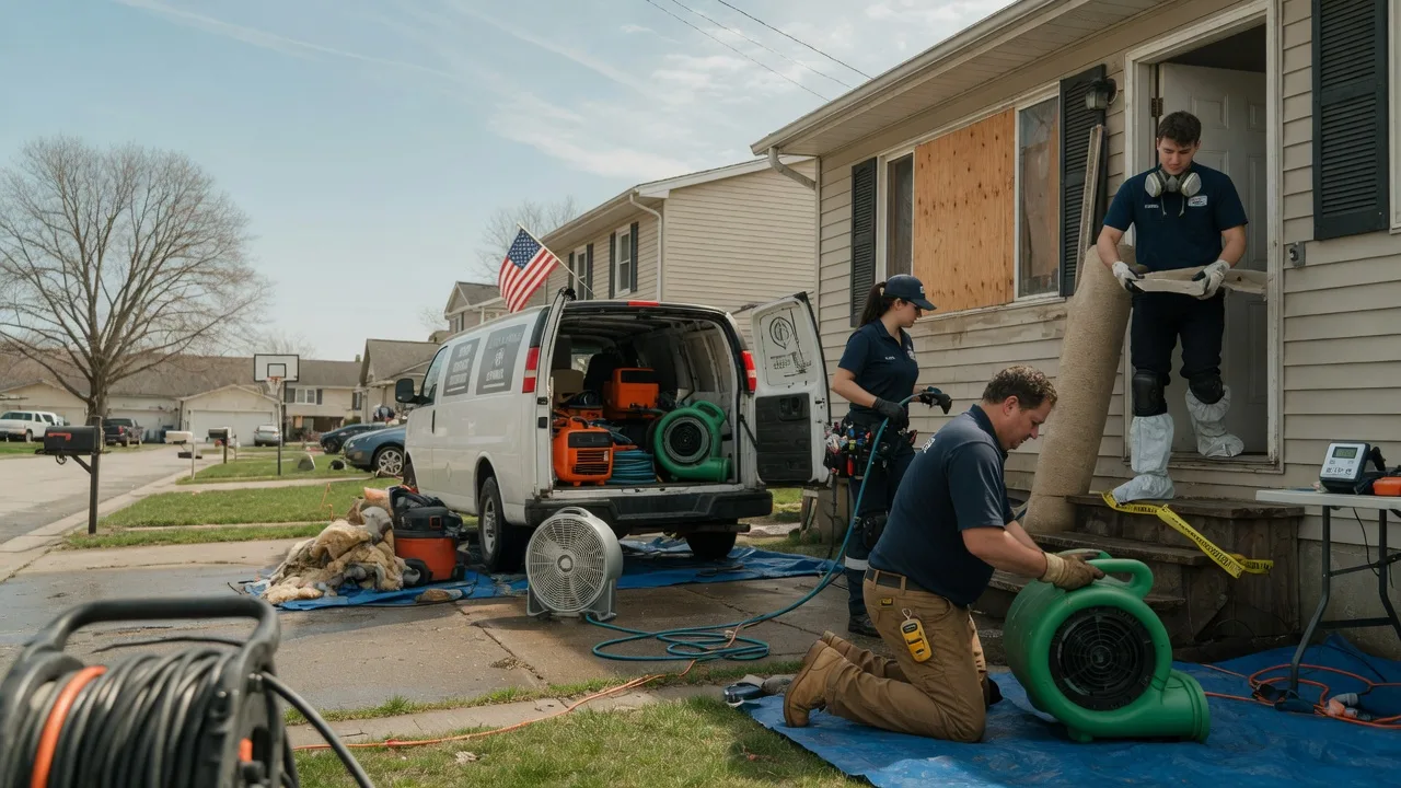 Water Damage Restoration in York New Salem, PA near me